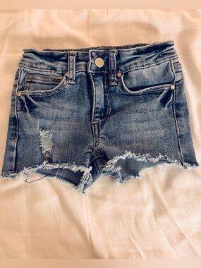 EUC Joe’s Jeans Kids Cutoff Denim Shorts, Size 4